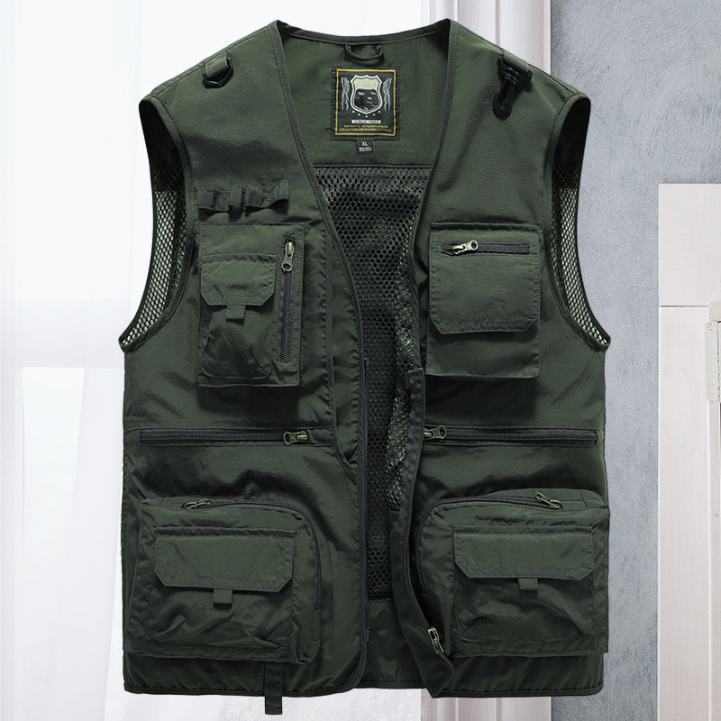 Lightweight Women's Vest – Casual Summer Vest with Pockets