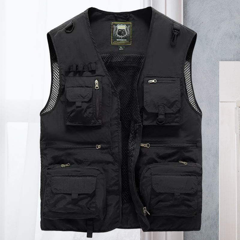 Lightweight Women's Vest – Casual Summer Vest with Pockets