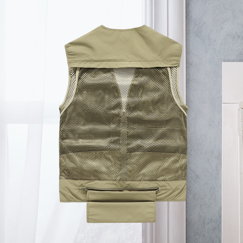 Lightweight Women's Vest – Casual Summer Vest with Pockets