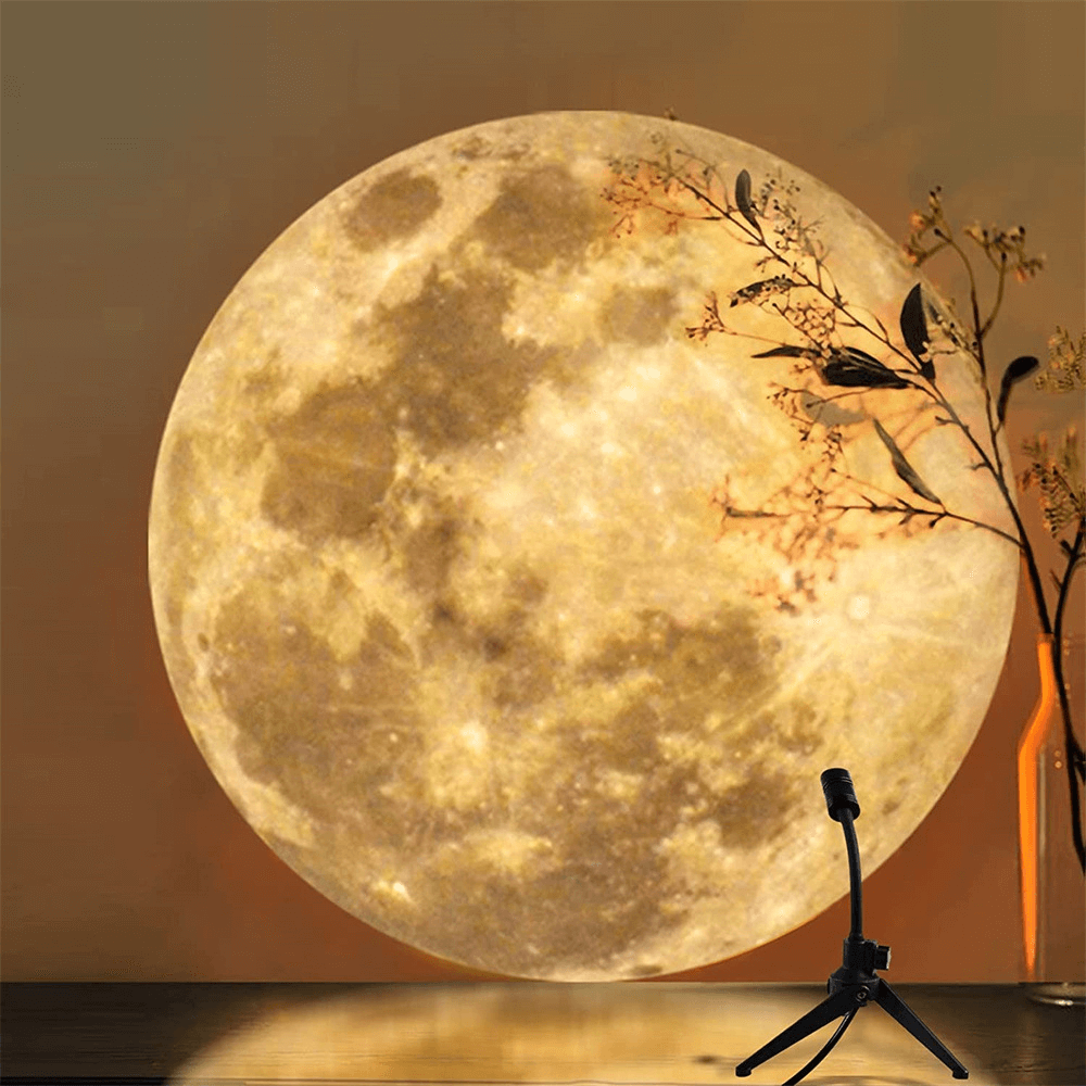 Projection Lamp Earth and Moon