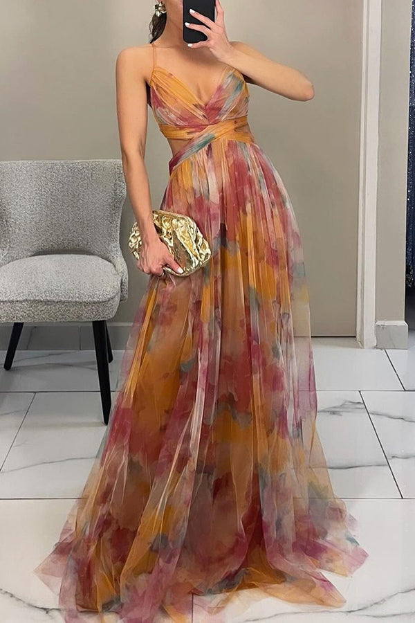 Floral Print Dress – Elegant Special Occasion Dress for Women