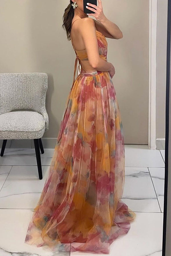 Floral Print Dress – Elegant Special Occasion Dress for Women