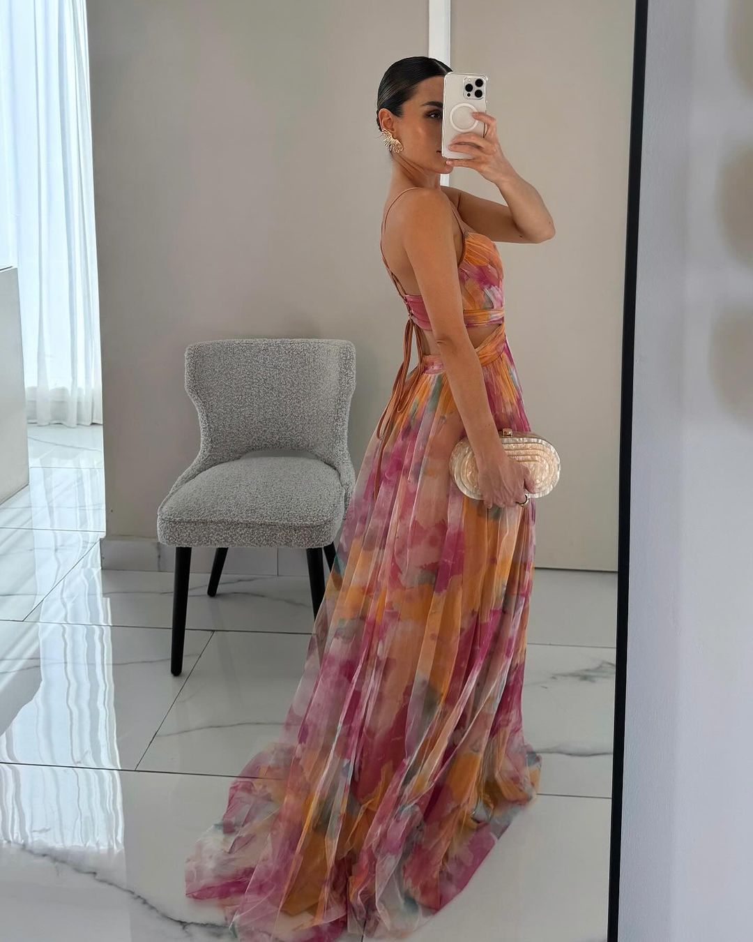 Floral Print Dress – Elegant Special Occasion Dress for Women