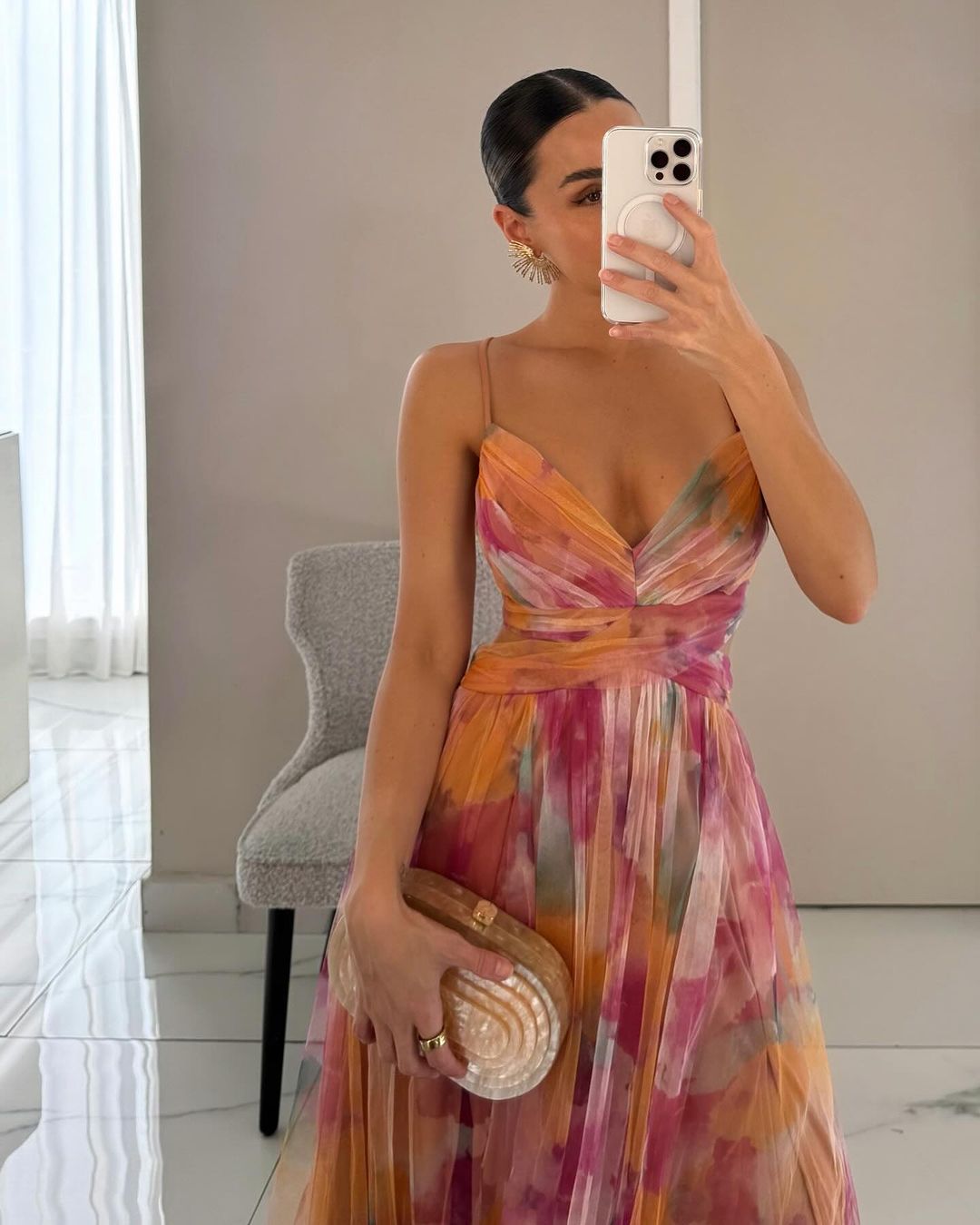 Floral Print Dress – Elegant Special Occasion Dress for Women