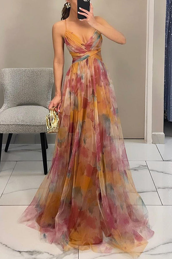 Floral Print Dress – Elegant Special Occasion Dress for Women