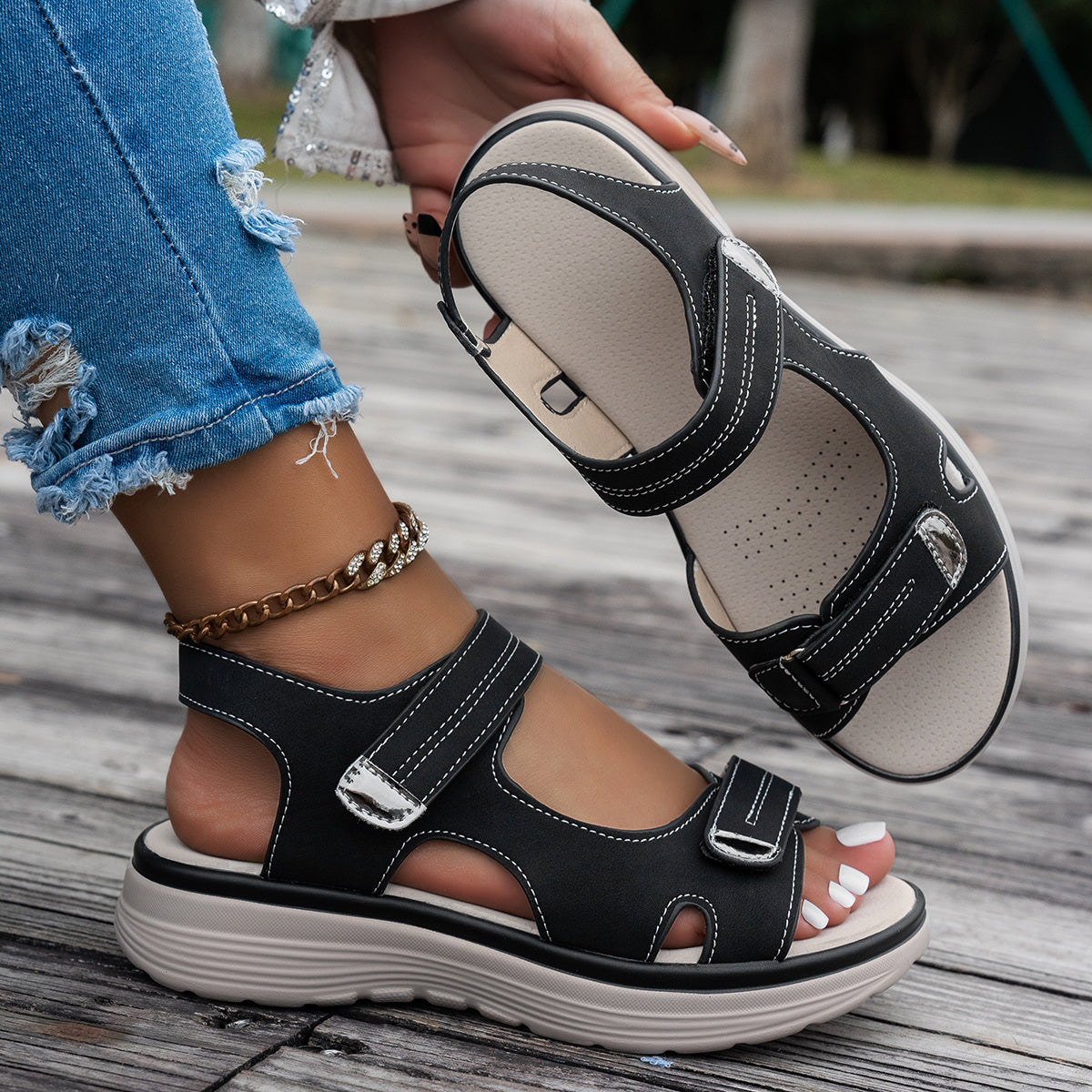 Women's Sandals – Lightweight Breathable Summer Footwear for Comfort