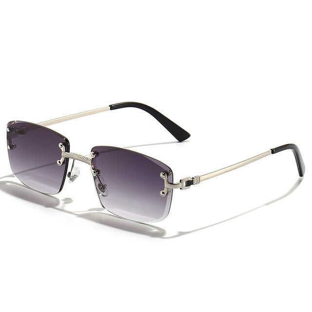 Sunglasses Unisex – Colored Lenses Gold Frame UV400 Protection