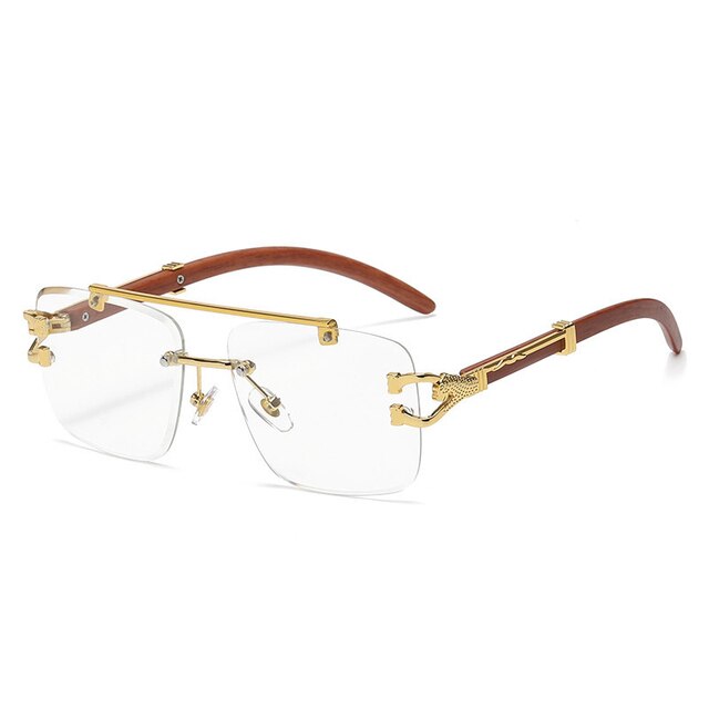 Sunglasses Unisex – Colored Lenses Gold Frame UV400 Protection