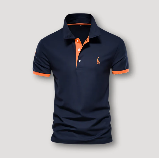 Men's Polo Shirt – Short Sleeve Casual Tee for Summer Comfort