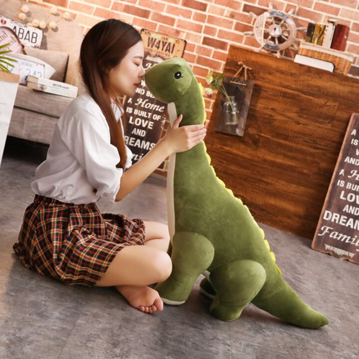 Plush Dinosaur Standing Diplodocus Stuffed Animal for Kids