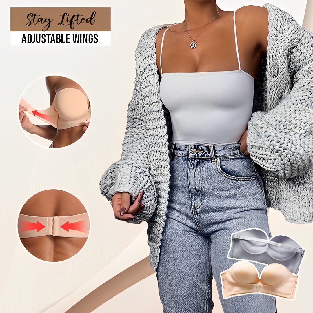 Wireless Push-Up Bra Women – Comfortable Supportive Lingerie for All Occasions