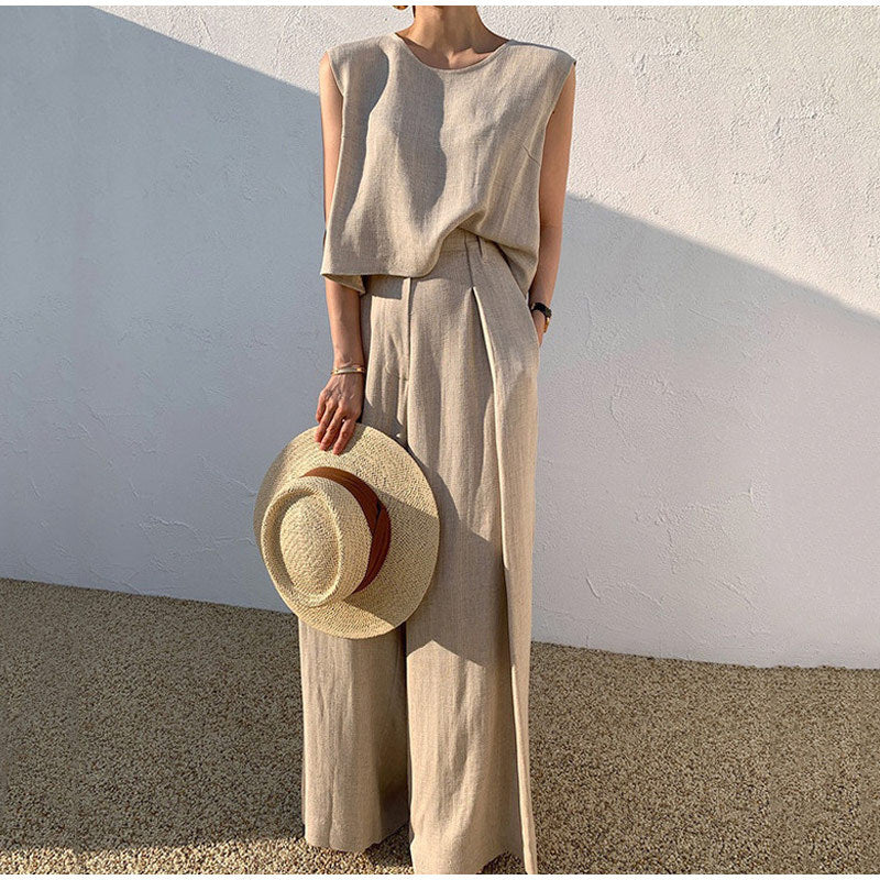 Linen Summer Outfit Women – Airy Stylish Set for Warm Weather