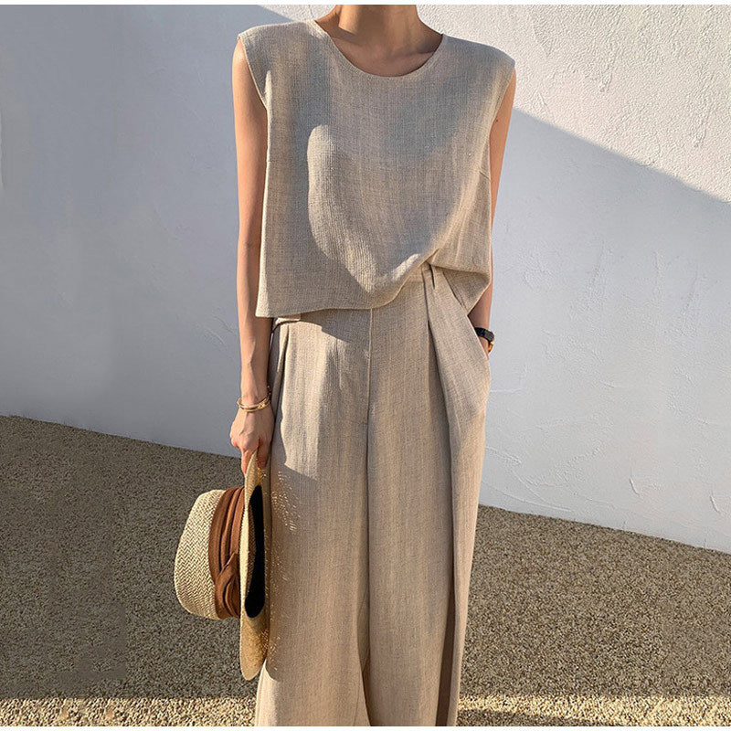 Linen Summer Outfit Women – Airy Stylish Set for Warm Weather