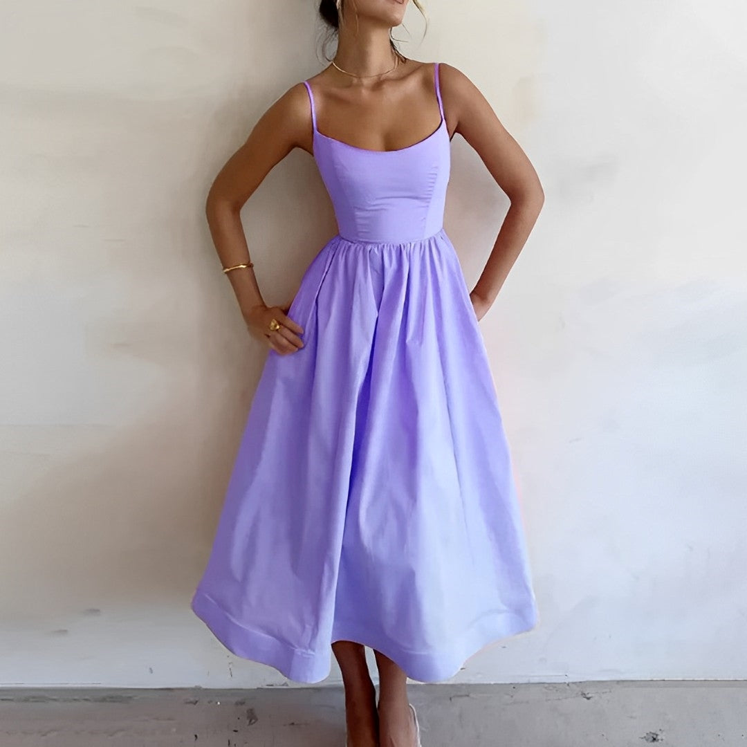 Puff Dress – Elegant Spaghetti Strap Dress with Puff Sleeves for Parties"
Optimized Title: "Elegant Puff Dress – Spaghetti Strap Party Dress with Puff Sleeves