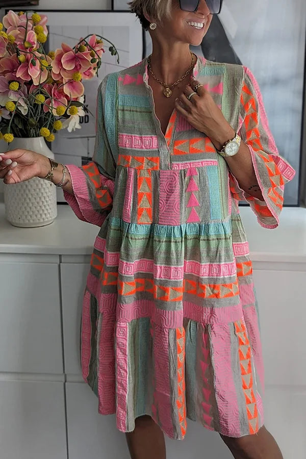 Bohemian Dress Women – Flowing Comfortable Chic Summer Dress