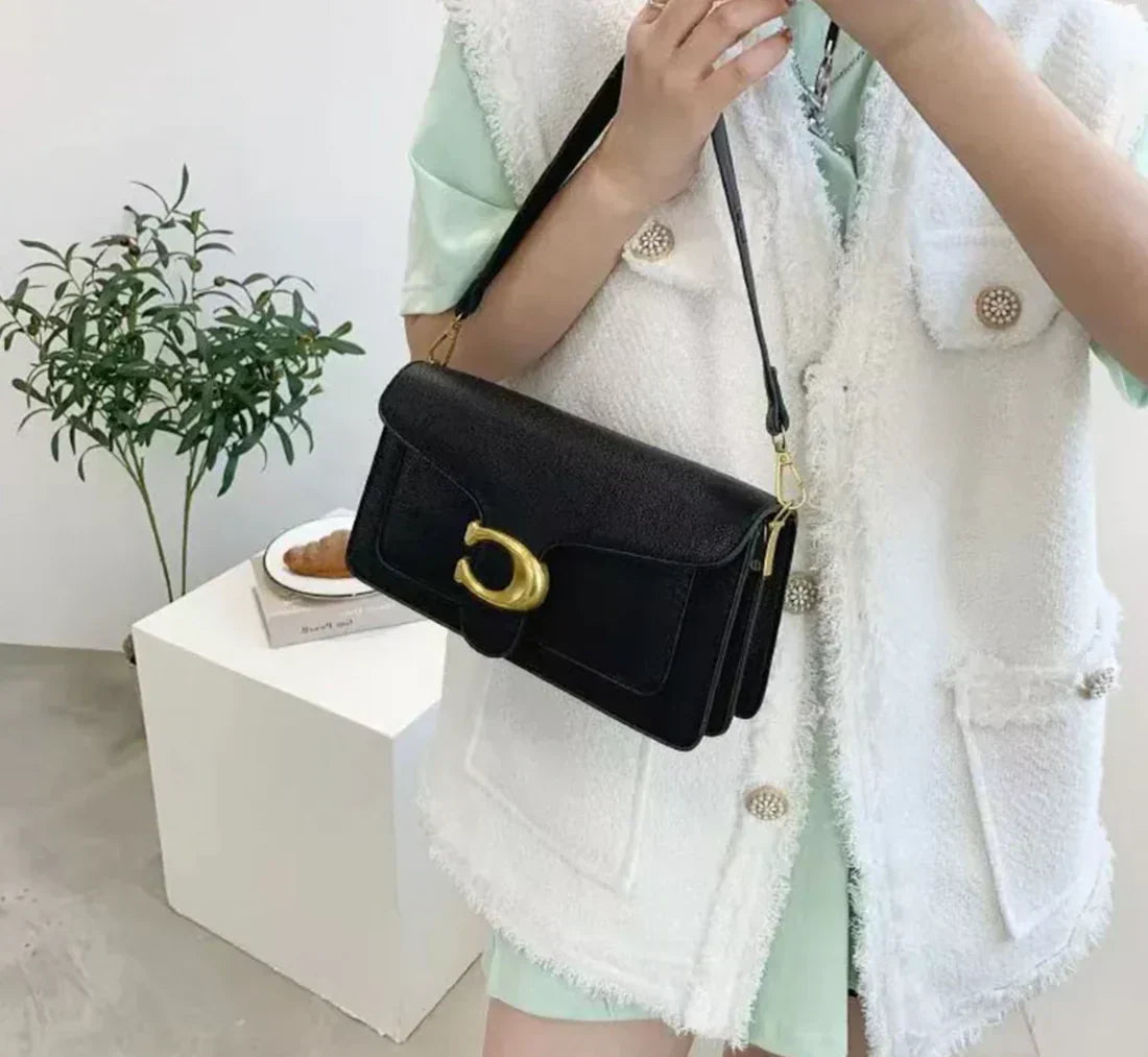 Leather Crossbody Bag Women – Stylish Adjustable Strap Handbag