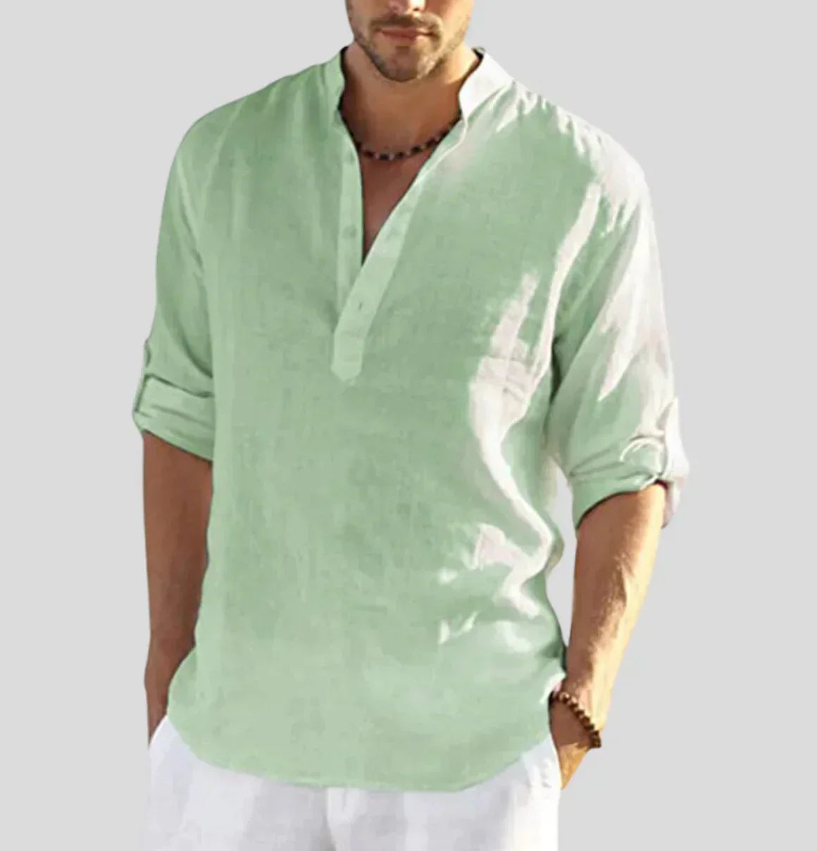 Men's Linen Shirt – Stylish Summer Casual Wear for Special Occasions