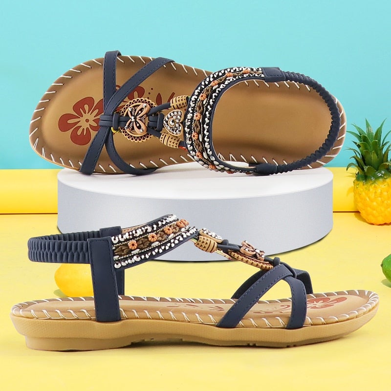 Summer Sandals Women – Designer Leather Footwear with Elegant Styles