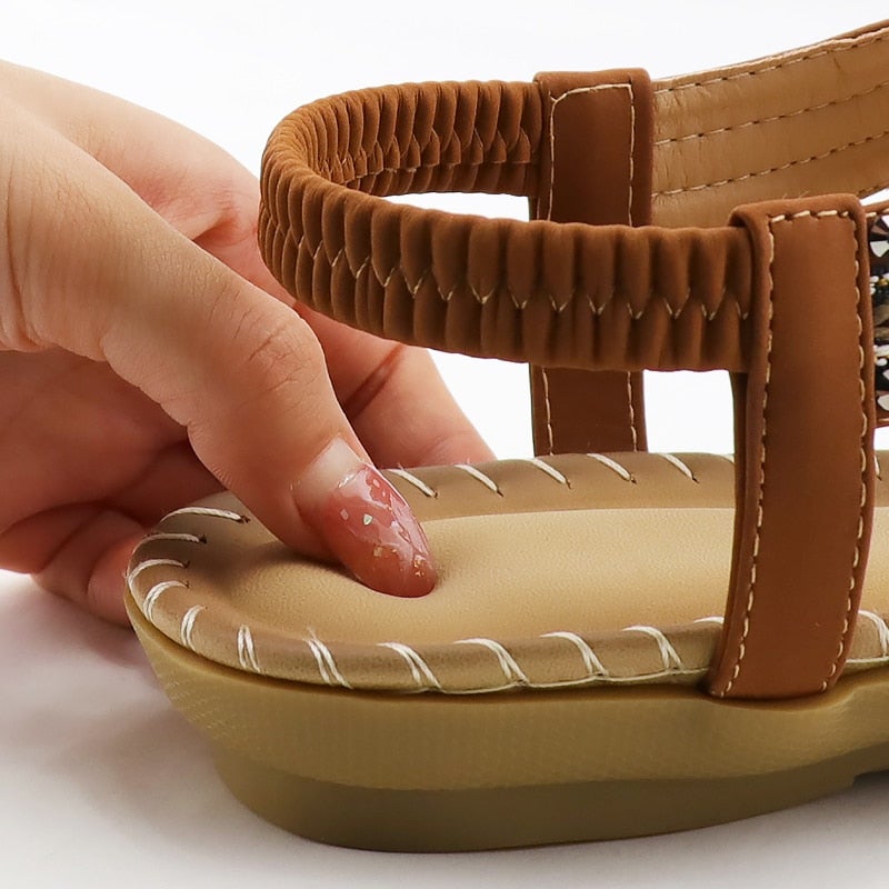 Summer Sandals Women – Designer Leather Footwear with Elegant Styles
