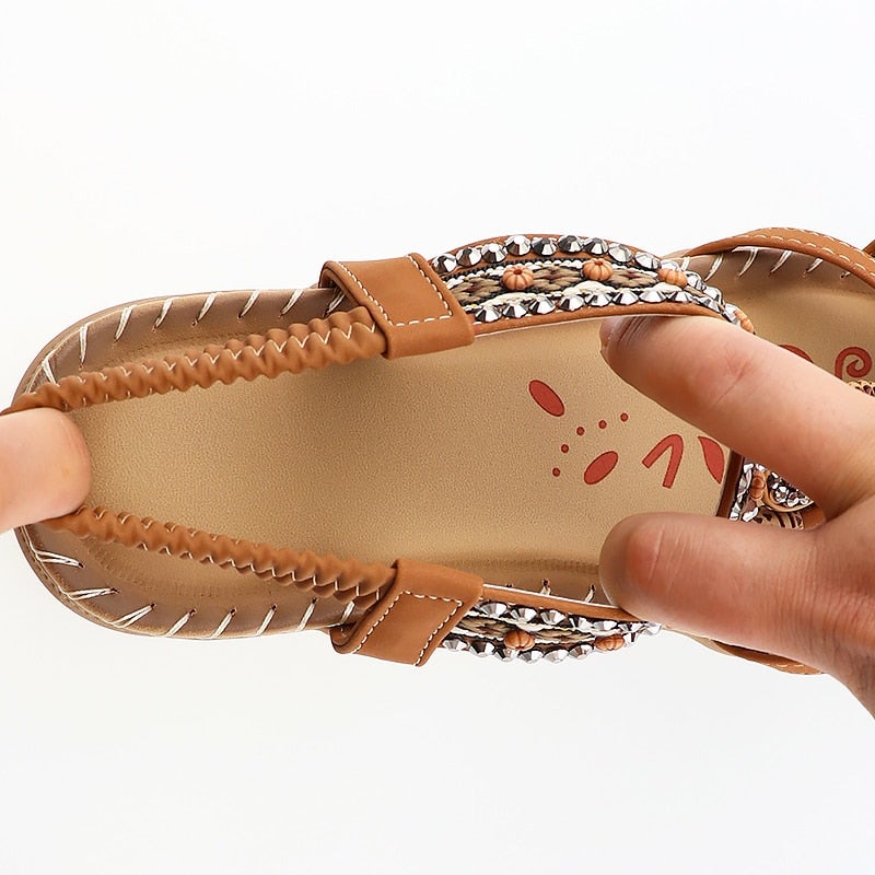 Summer Sandals Women – Designer Leather Footwear with Elegant Styles