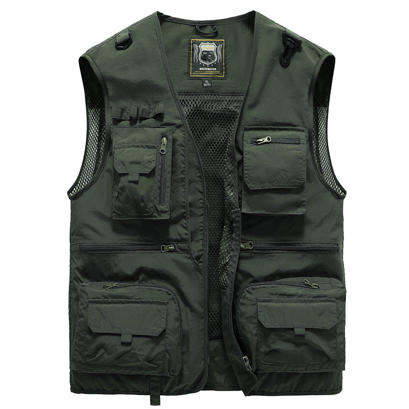 Lightweight Women's Vest – Casual Summer Vest with Pockets