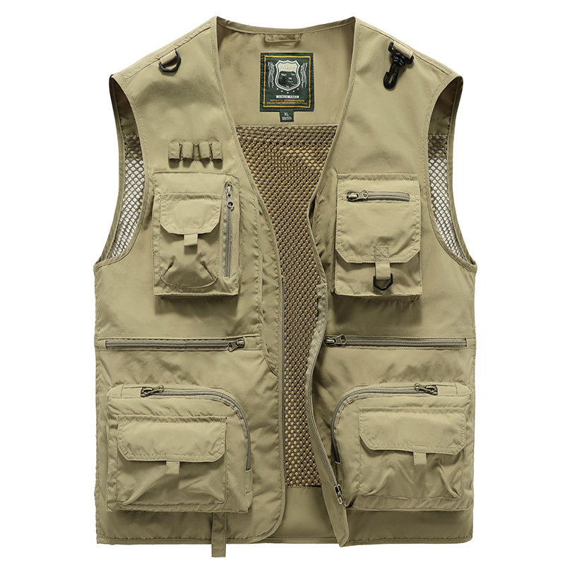 Lightweight Women's Vest – Casual Summer Vest with Pockets