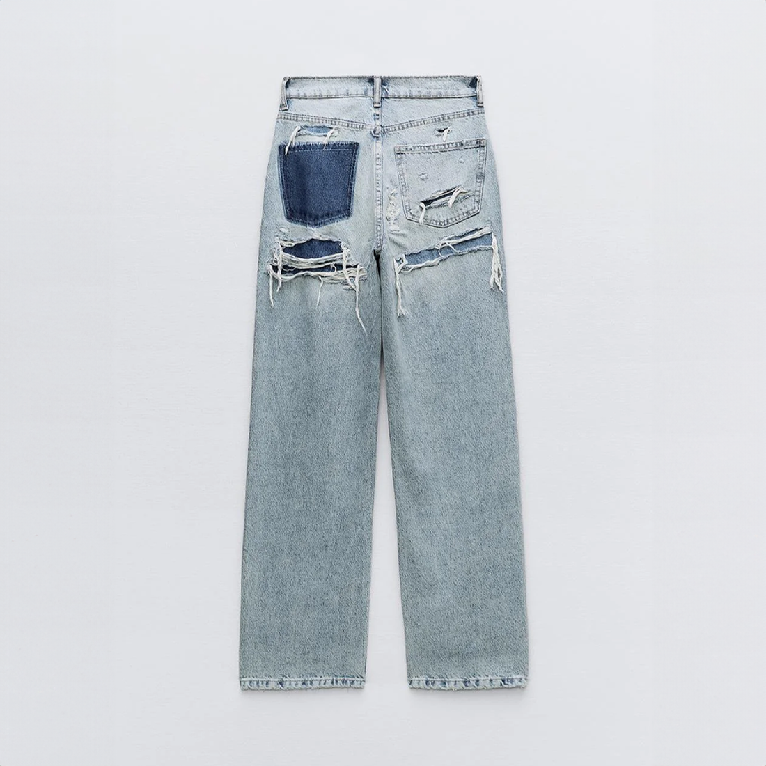 High Waist Ripped Jeans Women – Stylish Slim Fit Denim for Casual Wear