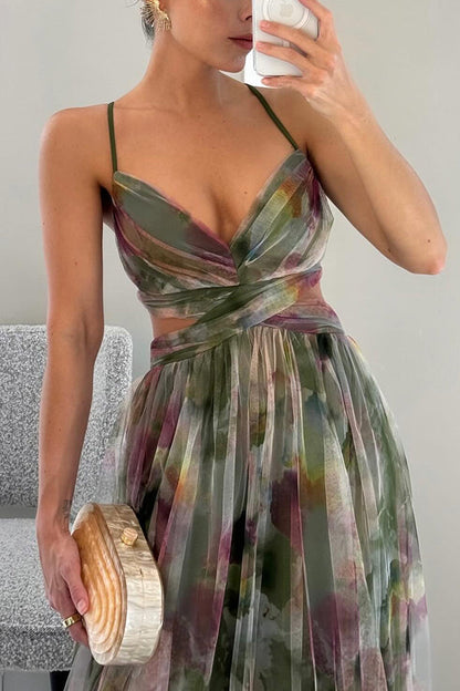 Floral Print Dress – Elegant Special Occasion Dress for Women