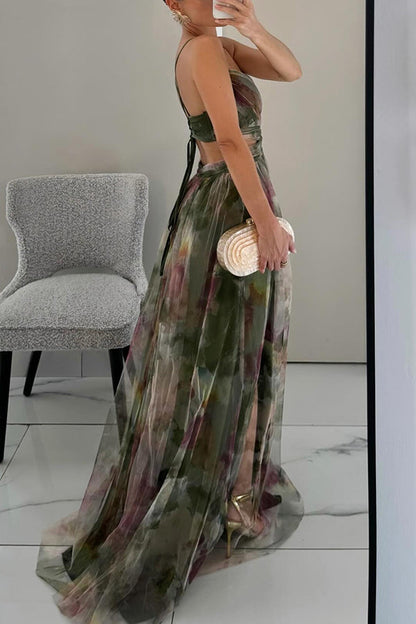 Floral Print Dress – Elegant Special Occasion Dress for Women
