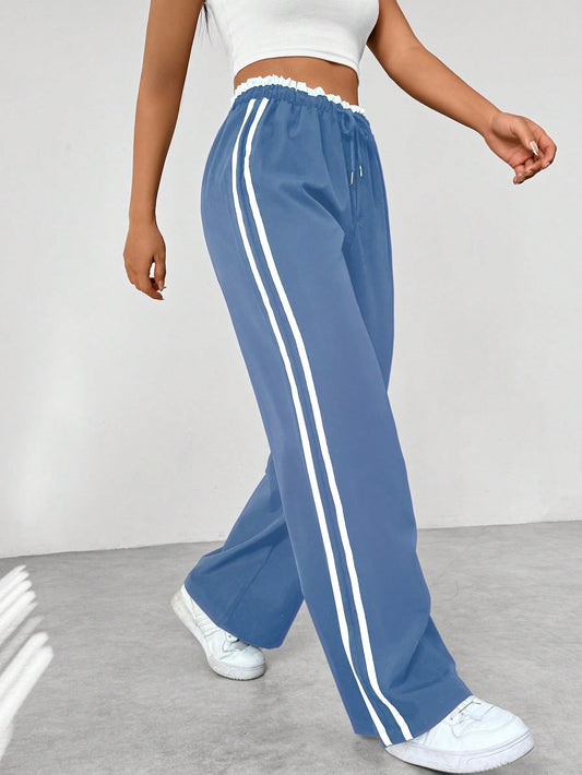 Wide-Leg Pants Women – Breathable Sporty Trousers for Casual Style