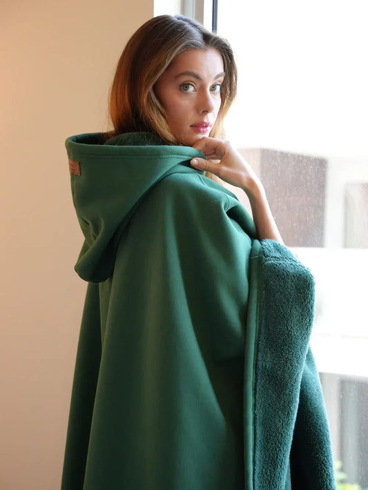 Hooded Blanket – Ultra Soft Warm Cocoon for Home Outdoors