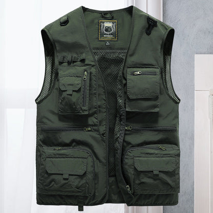 Lightweight Women's Vest – Casual Summer Vest with Pockets