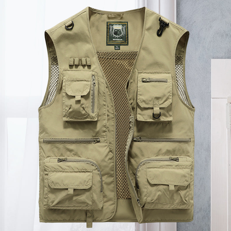 Lightweight Women's Vest – Casual Summer Vest with Pockets