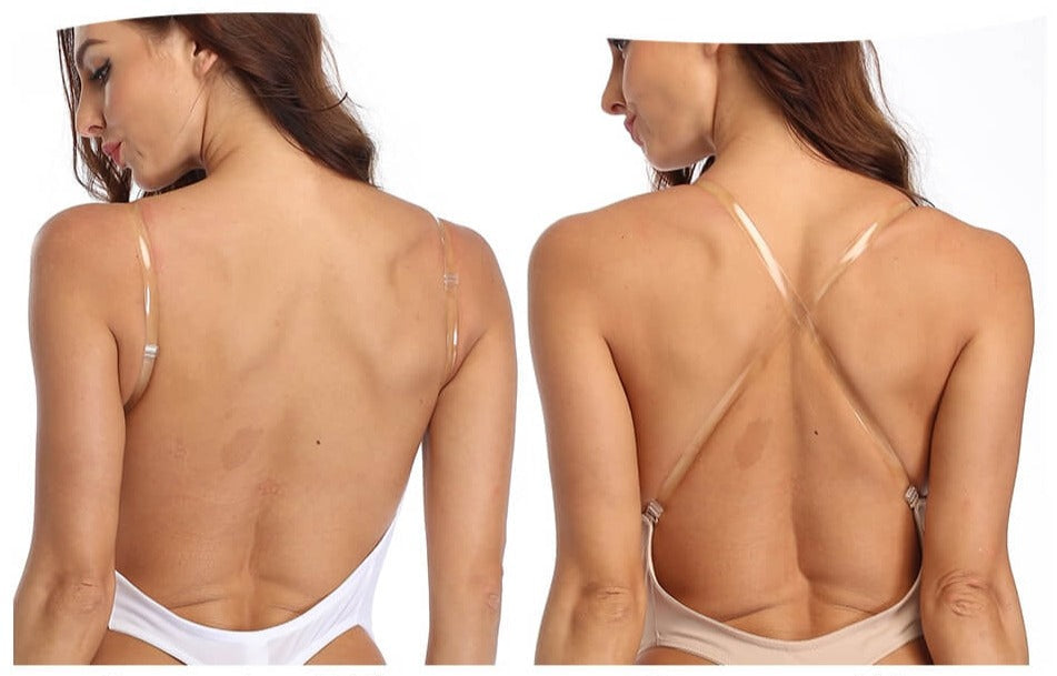 Body Shaper Women – Deep V Backless Slimming Bodysuit for Curves