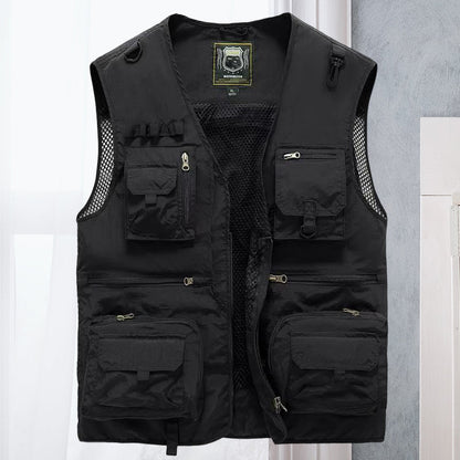 Lightweight Women's Vest – Casual Summer Vest with Pockets