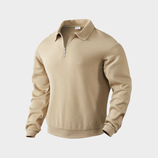 Quarter Zip Sweater Women – Short Sleeve Premium Knit for Comfort