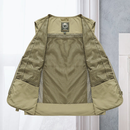 Lightweight Women's Vest – Casual Summer Vest with Pockets