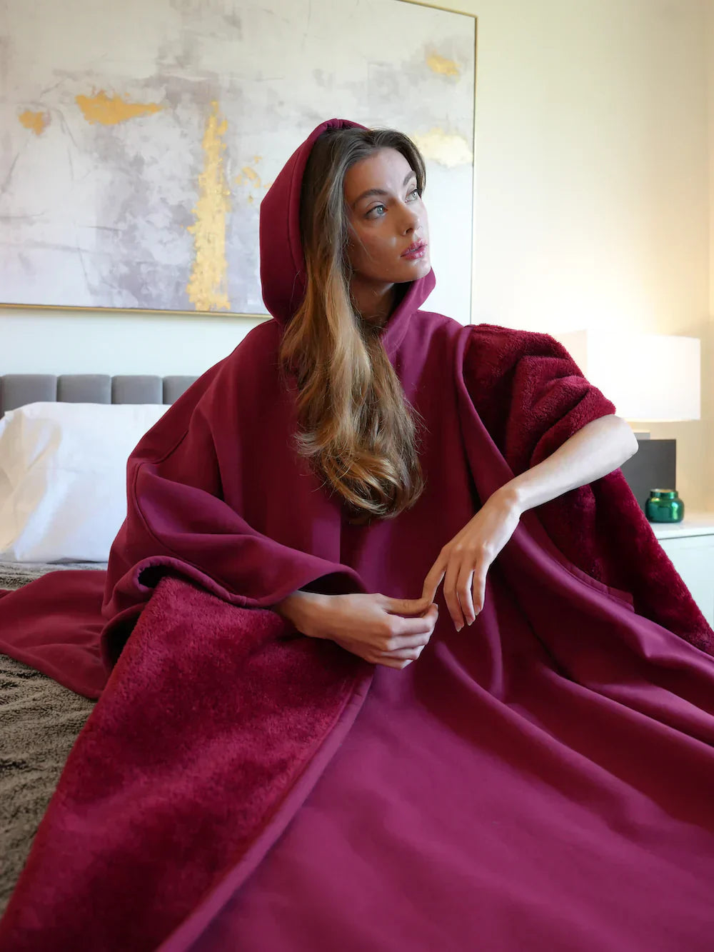 Hooded Blanket – Ultra Soft Warm Cocoon for Home Outdoors