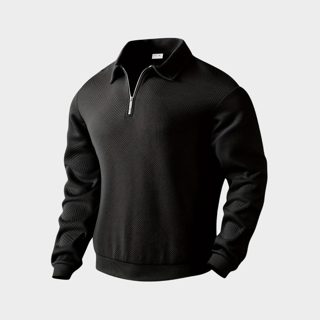 Quarter Zip Sweater Women – Short Sleeve Premium Knit for Comfort