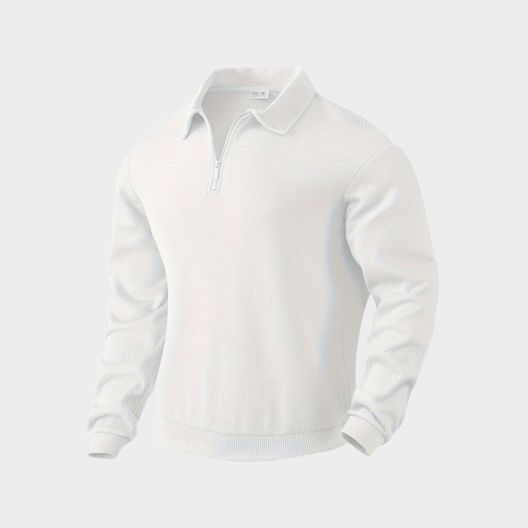 Quarter Zip Sweater Women – Short Sleeve Premium Knit for Comfort