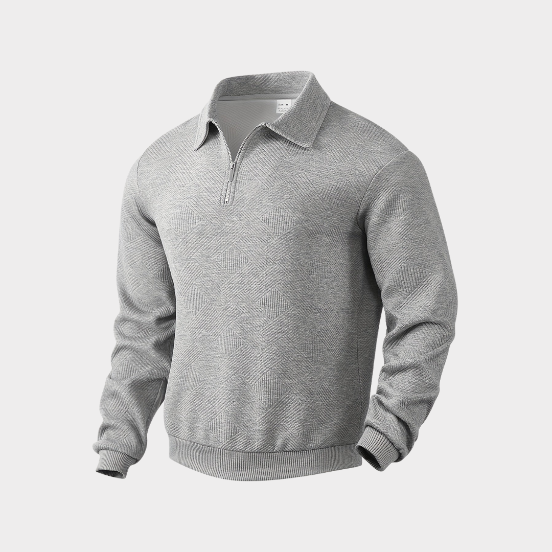 Quarter Zip Sweater Women – Short Sleeve Premium Knit for Comfort