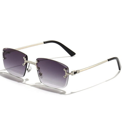 Sunglasses Unisex – Colored Lenses Gold Frame UV400 Protection