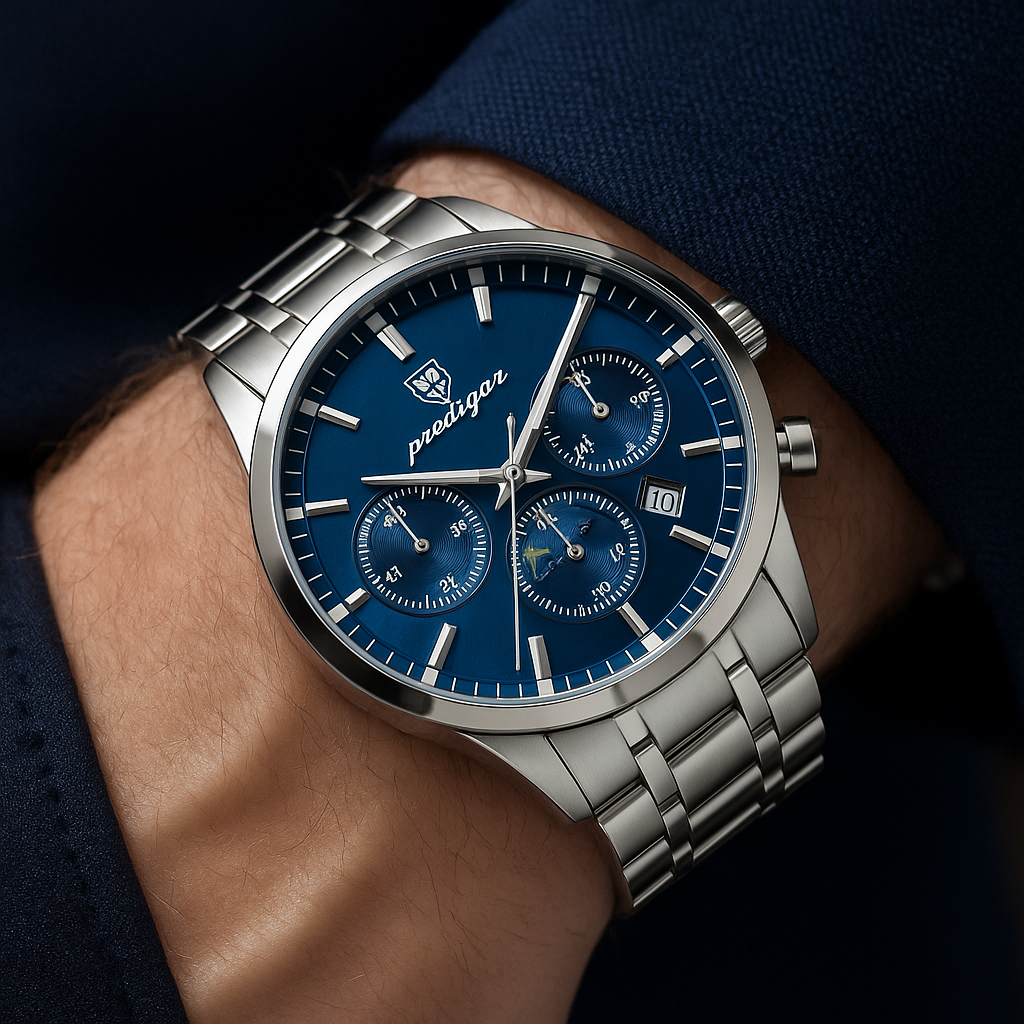 Men's Luxury Watch – Swiss Precision Elegant Design