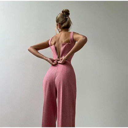 Women's Pantsuit – Elegant Tailored Fit, Luxurious Fabric for Work & Parties