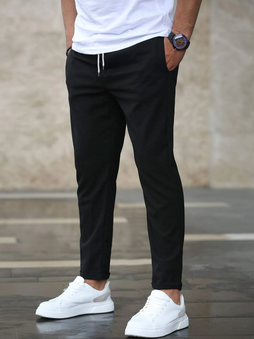 Men's Stretch Trousers – Comfortable Elegant Pants for Casual Formal Wear