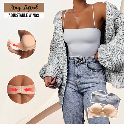 Wireless Push-Up Bra Women – Comfortable Supportive Lingerie for All Occasions