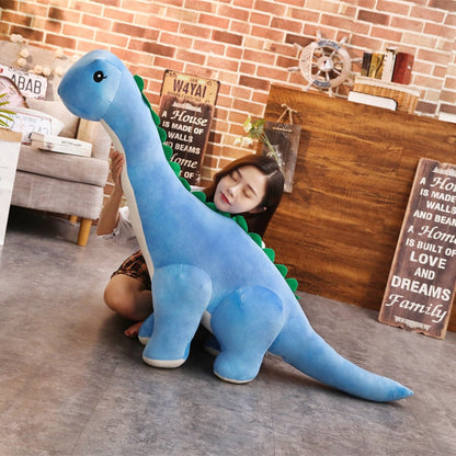 Plush Dinosaur Standing Diplodocus Stuffed Animal for Kids