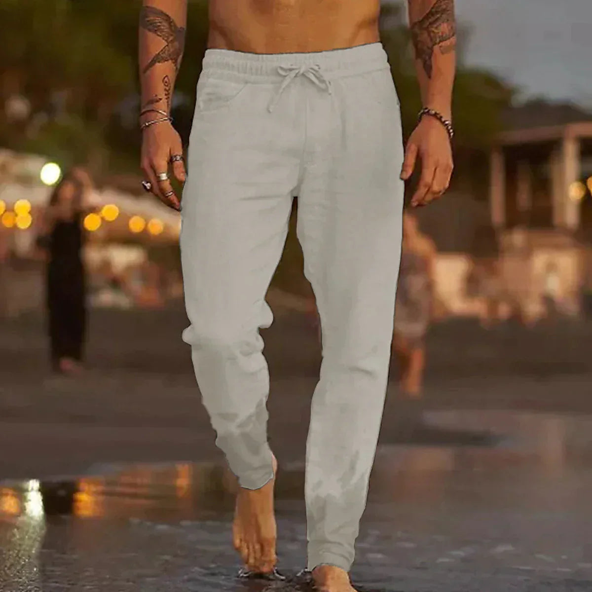 Linen Pants Men – Casual Comfortable Stylish Trousers for Everyday Wear
