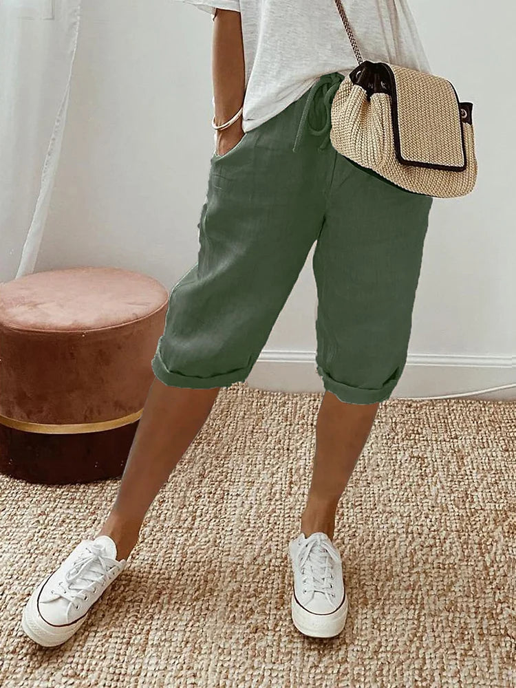 Women's Cotton Shorts – Breathable Summer Shorts for Comfort and Style