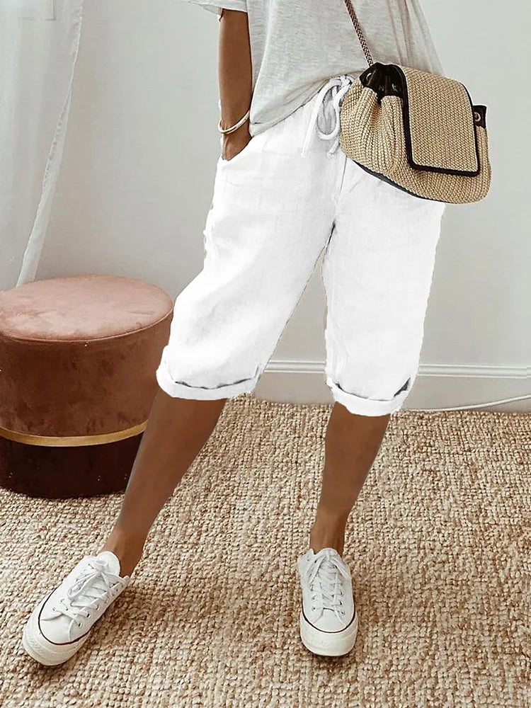 Women's Cotton Shorts – Breathable Summer Shorts for Comfort and Style